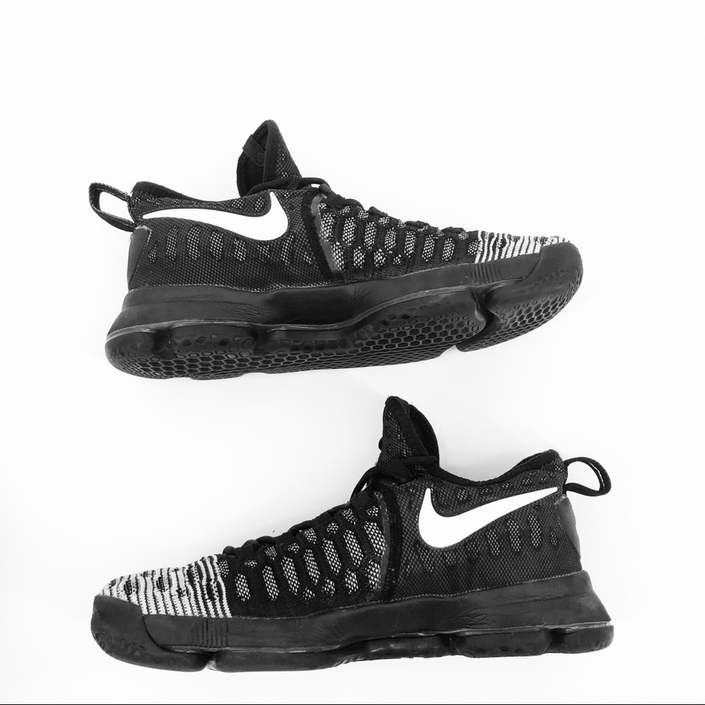 Nike KD 9 Kevin Durant Oreo Basketball Shoes 9 - Picture 12 of 12